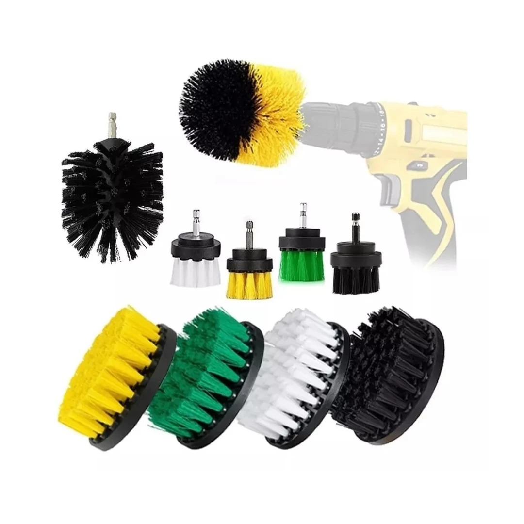 Miniatura 3 de Cepillos De Limpieza Para Taladro Set 10